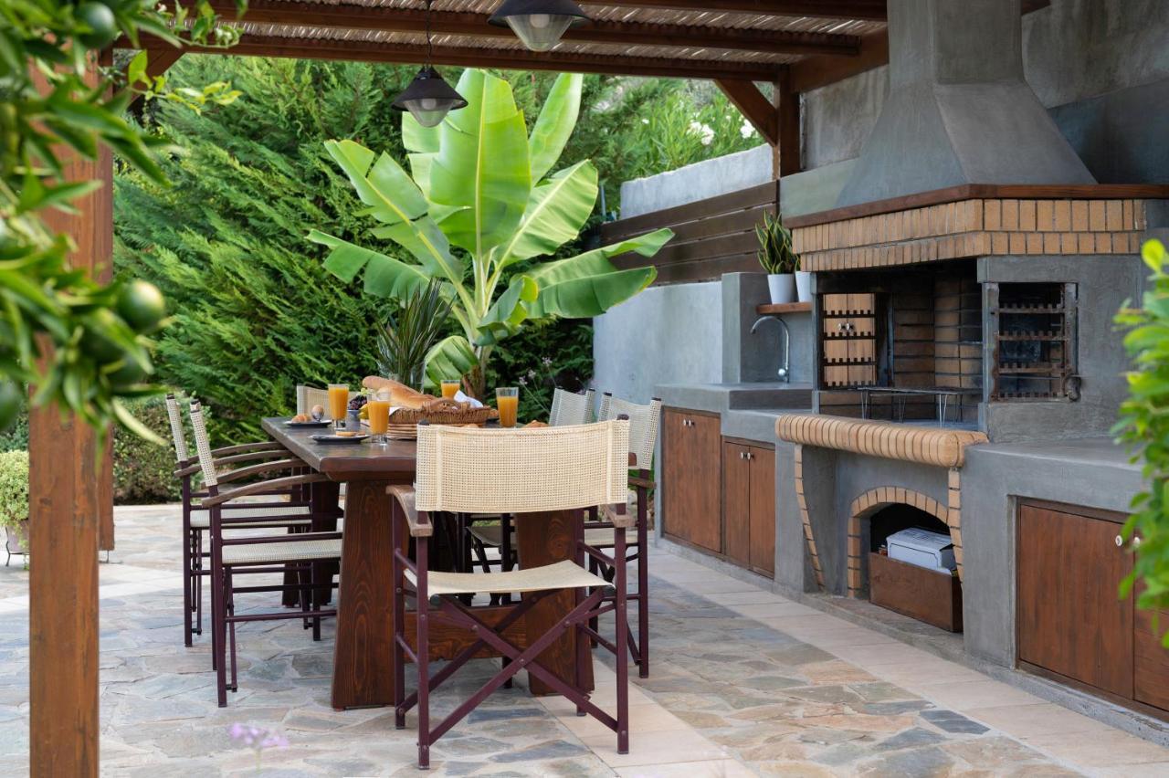 Villa Periklis Adelianos Kampos Ngoại thất bức ảnh
